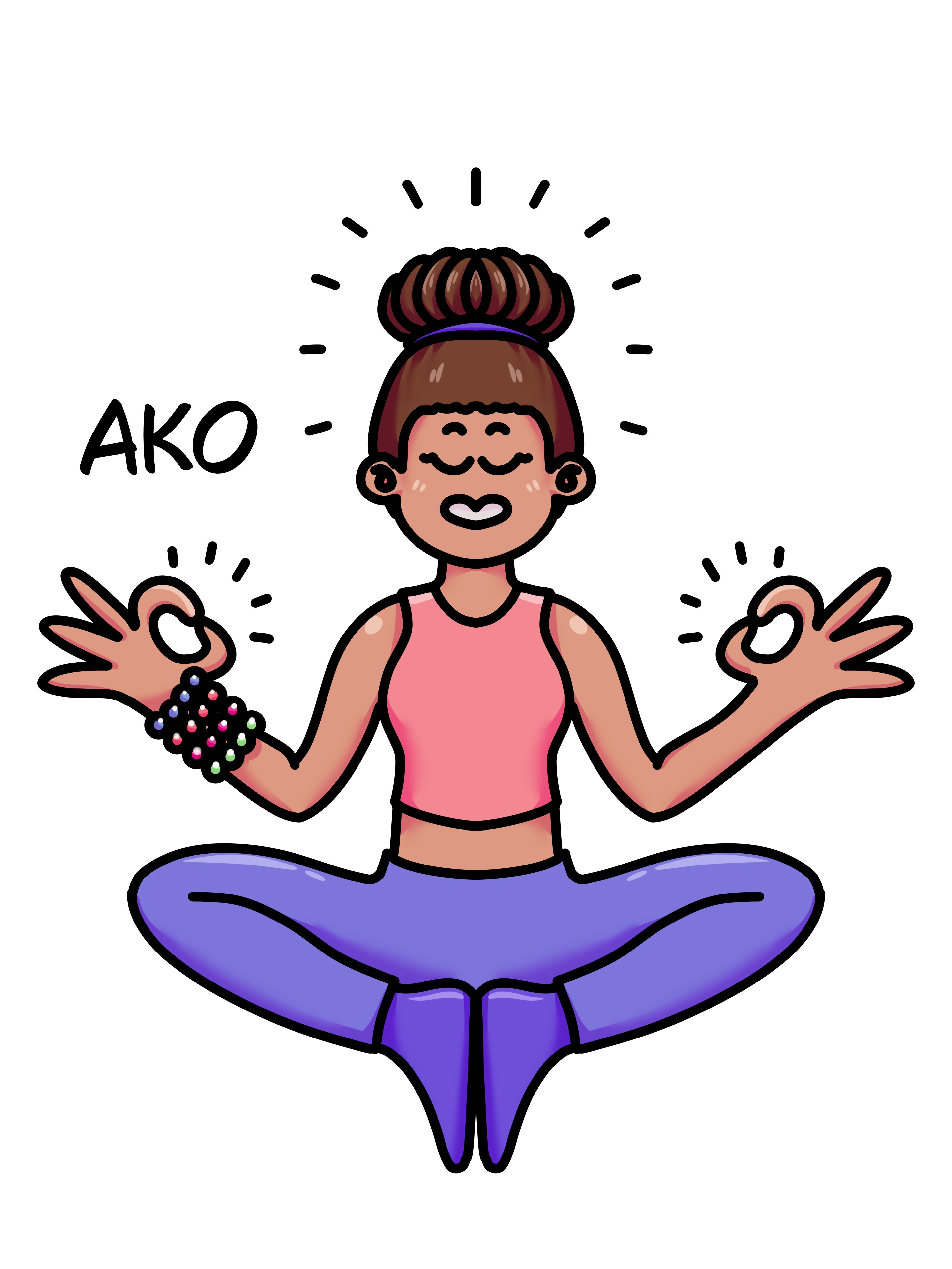 Illustration of AKO, the Higher Self