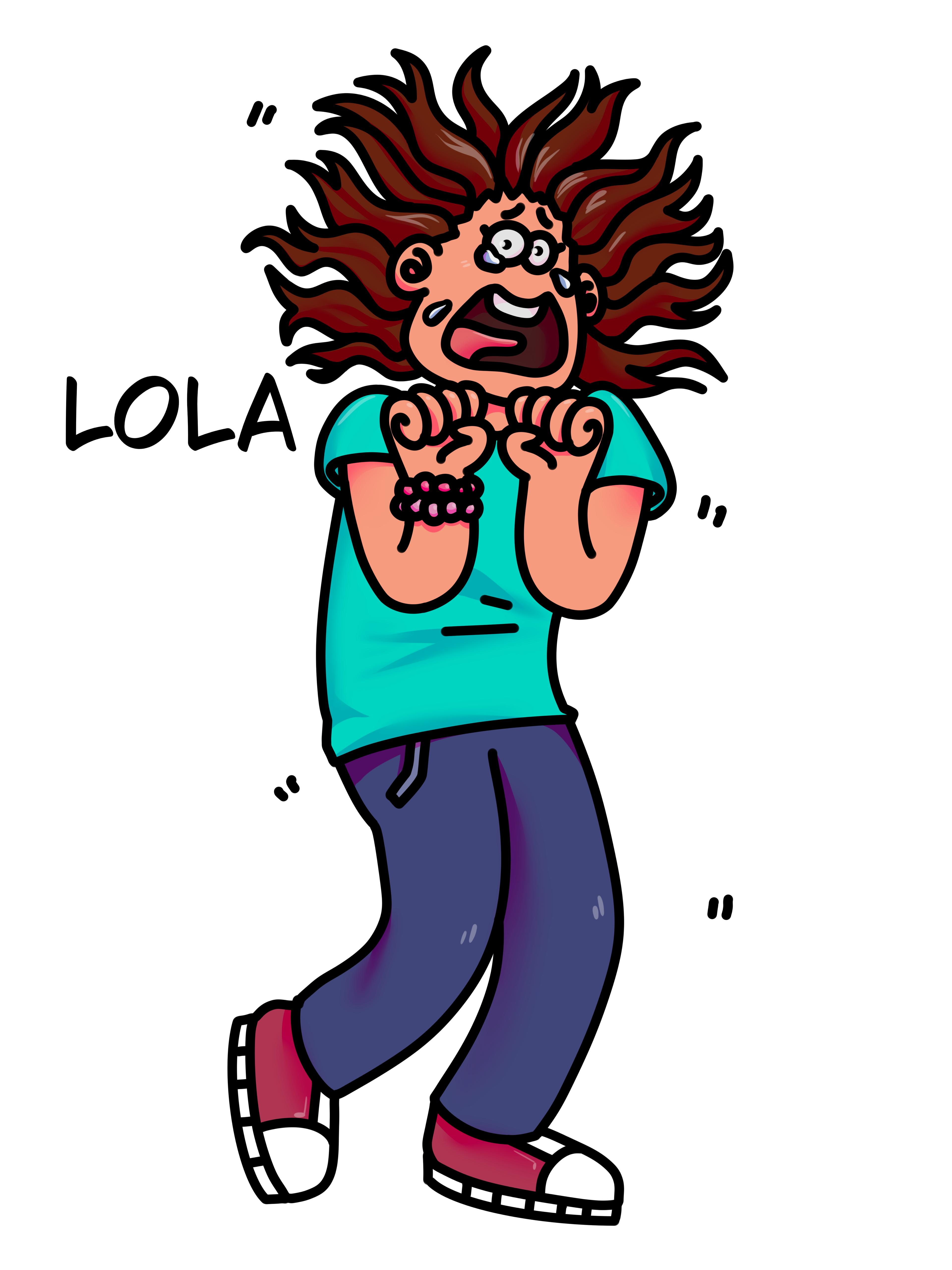 Illustration of LOLA, the Trauma Voice