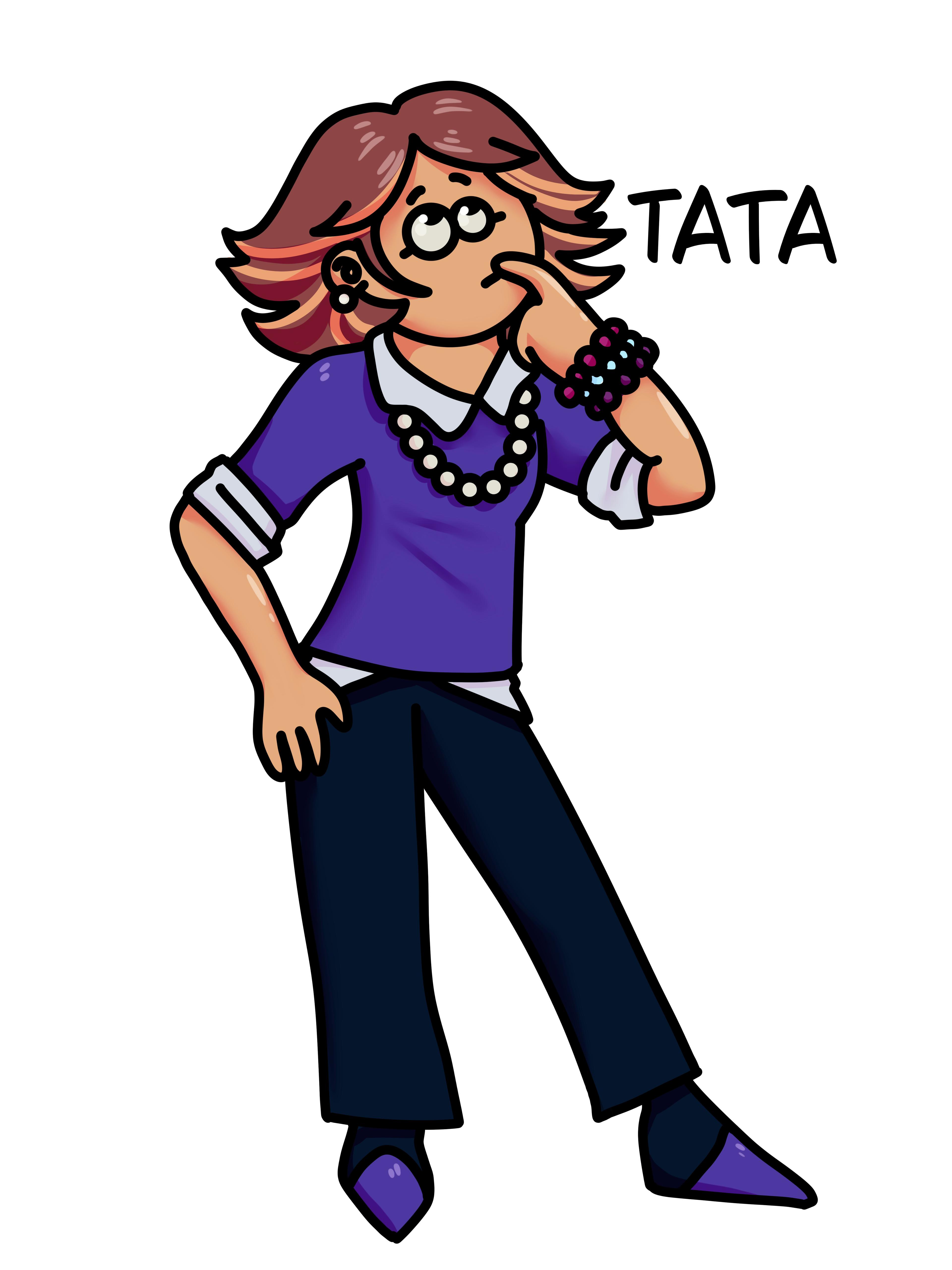 Illustration of TATA, the Adaptation and Overthinking Voice